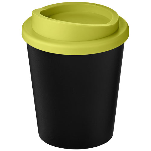 Gobelet recyclé promotionnel Espresso Eco de 250 ml Americano® Noir et Citron vert